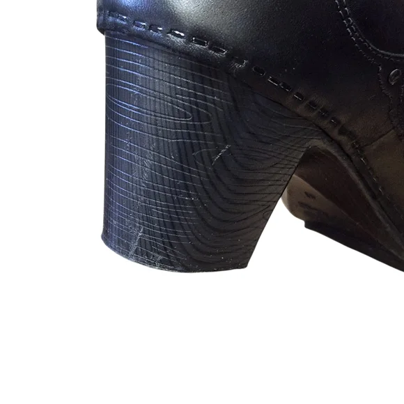 Dansko Nevin Mary Jane Pumps Leather Womens Sz 41/ 10.5-11 Dark  Academia Goth - Picture 15 of 16